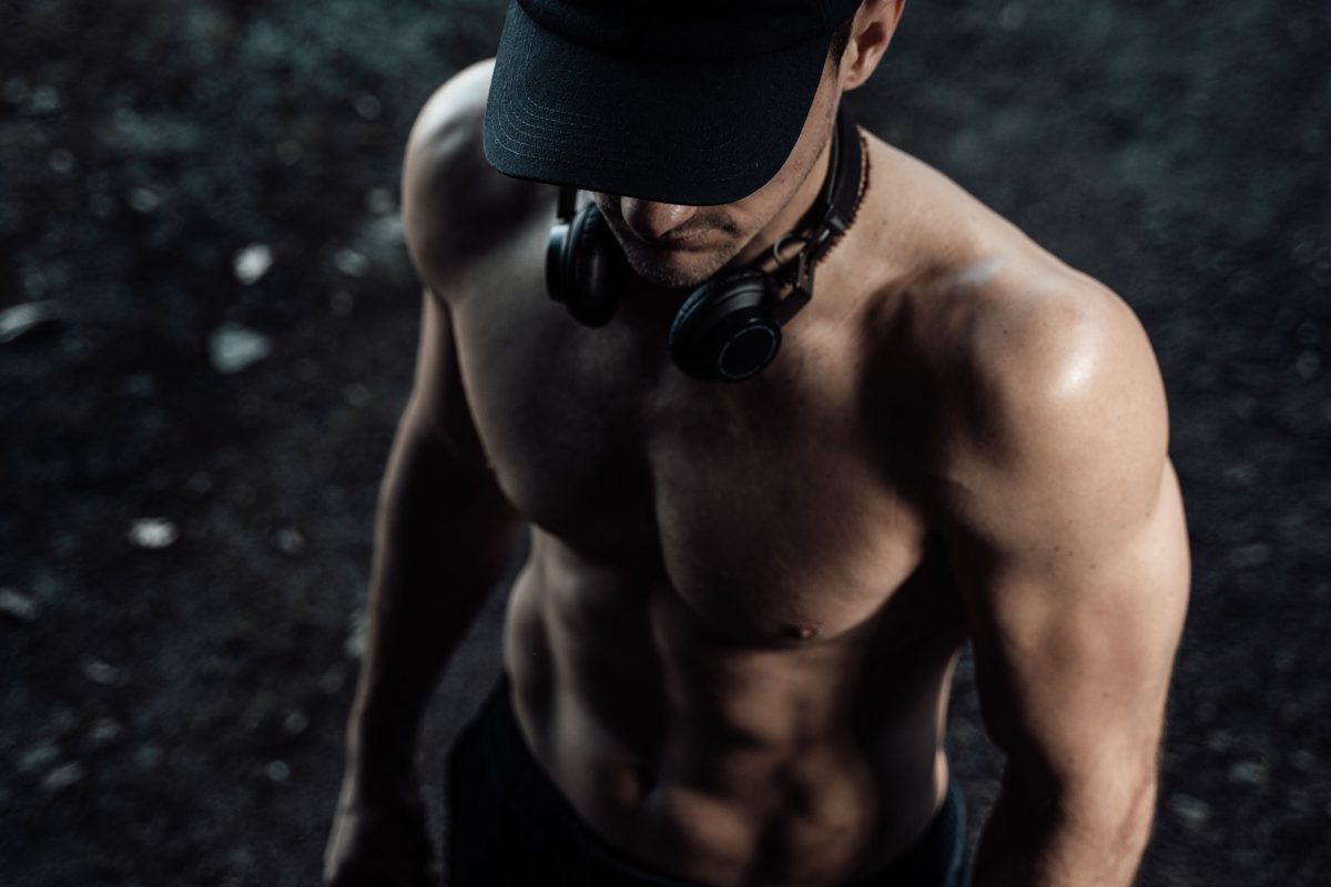Man focused on training, performance and long-term health